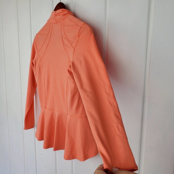 Coolibar Diamond Cove Swim Jacket UPF 50 Peplum Performance Womens XXS - Picture 10 of 10